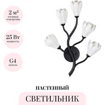 Бра ODEON LIGHT GARDI 5090/5W Бра ODEON LIGHT GARDI 5090/5W