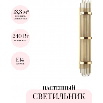 Настенный светильник ODEON LIGHT HALL EMPIRE 4854/6W Настенный светильник ODEON LIGHT HALL EMPIRE 4854/6W