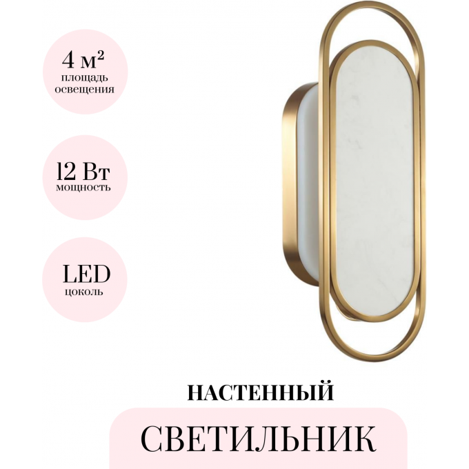 Настенный светильник ODEON LIGHT MILANO 7066/12WL