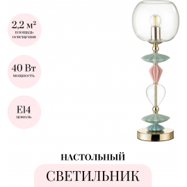 Настольная лампа ODEON LIGHT BIZET 4855/1T Настольная лампа ODEON LIGHT BIZET 4855/1T