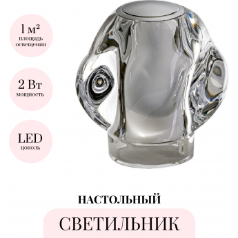 Настольная лампа ODEON LIGHT JEMSTONE L-VISION 5084/2TL Настольная лампа ODEON LIGHT JEMSTONE L-VISION 5084/2TL