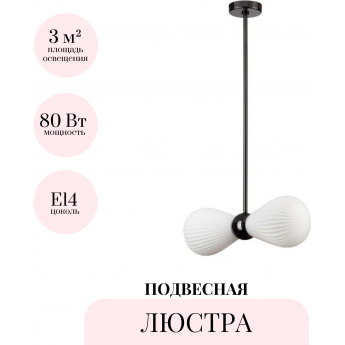 Подвесная люстра ODEON LIGHT ELICA 5418/2